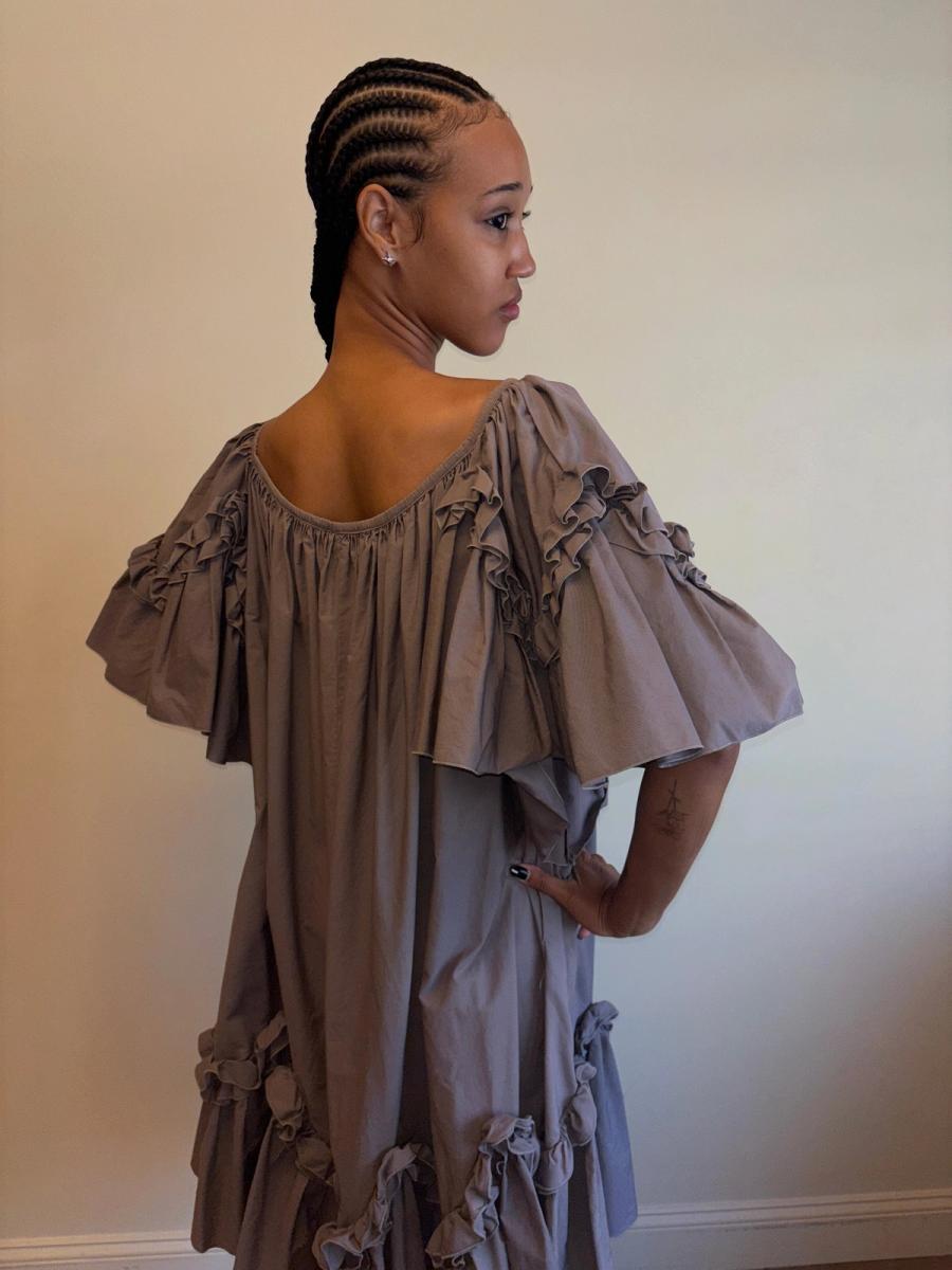 Vintage Chantal Thomass Ruffle Trapeze Dress product image