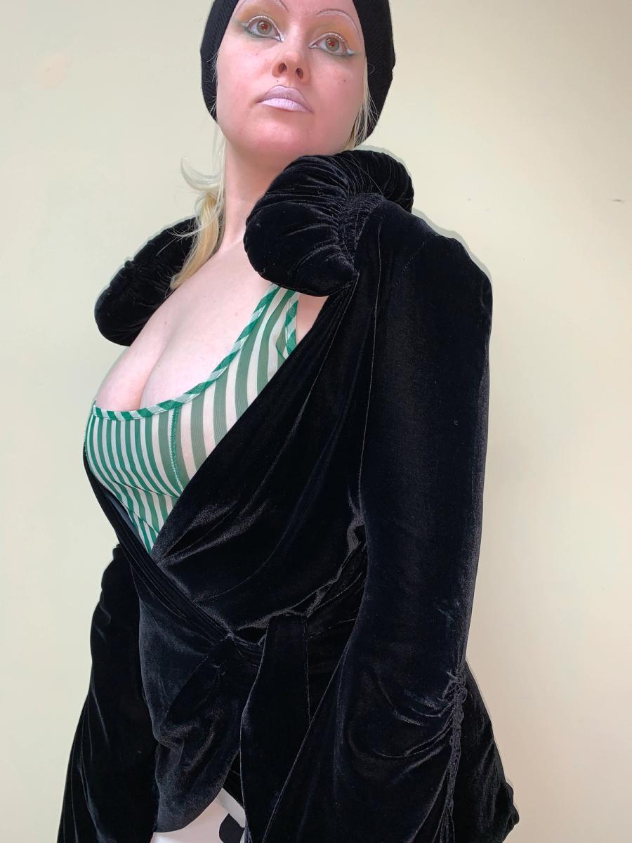 Rare A/W 1993 Norma Kamali Opera Coat product image