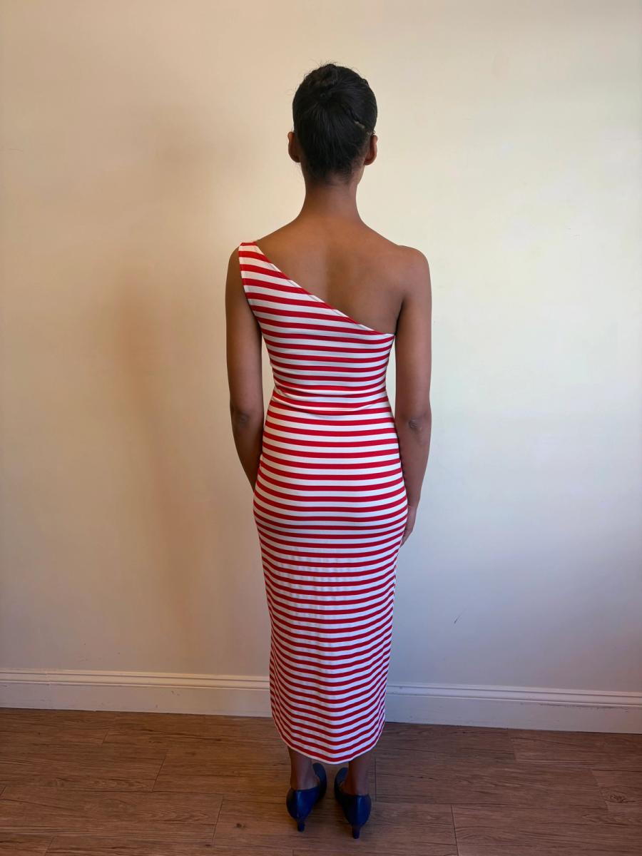 1970s Kamali Striped Dress product image