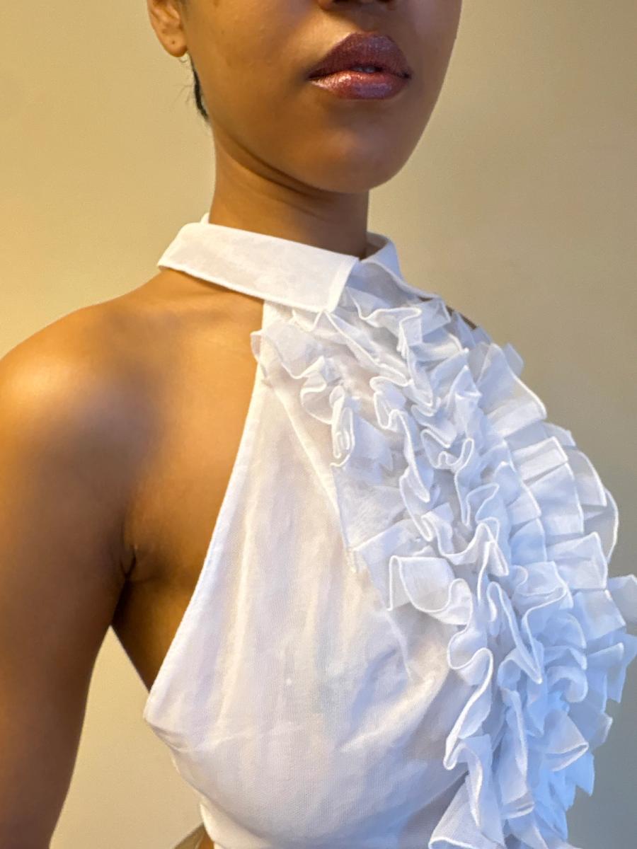 Chantal Thomass Mesh Ruffled Dickie product image