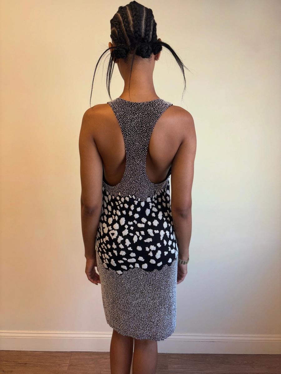 Vintage Krizia Beaded Leopard Print Dress product image