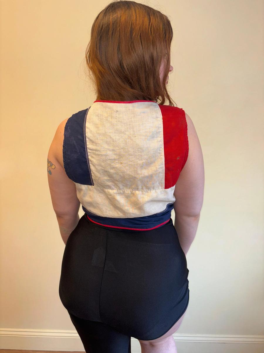 1930s Flag Tie Top product image