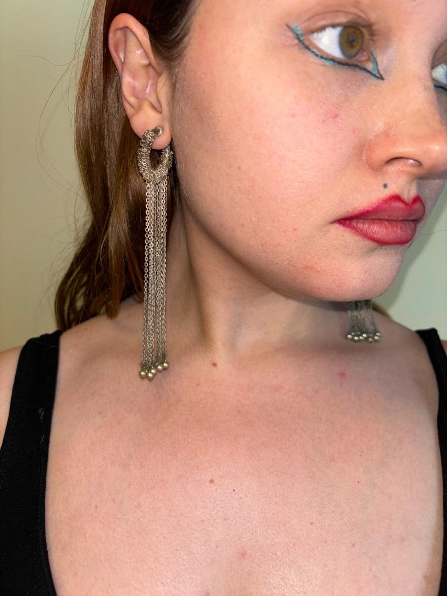Vivienne Westwood FW 1997 Runway Chain Earrings product image