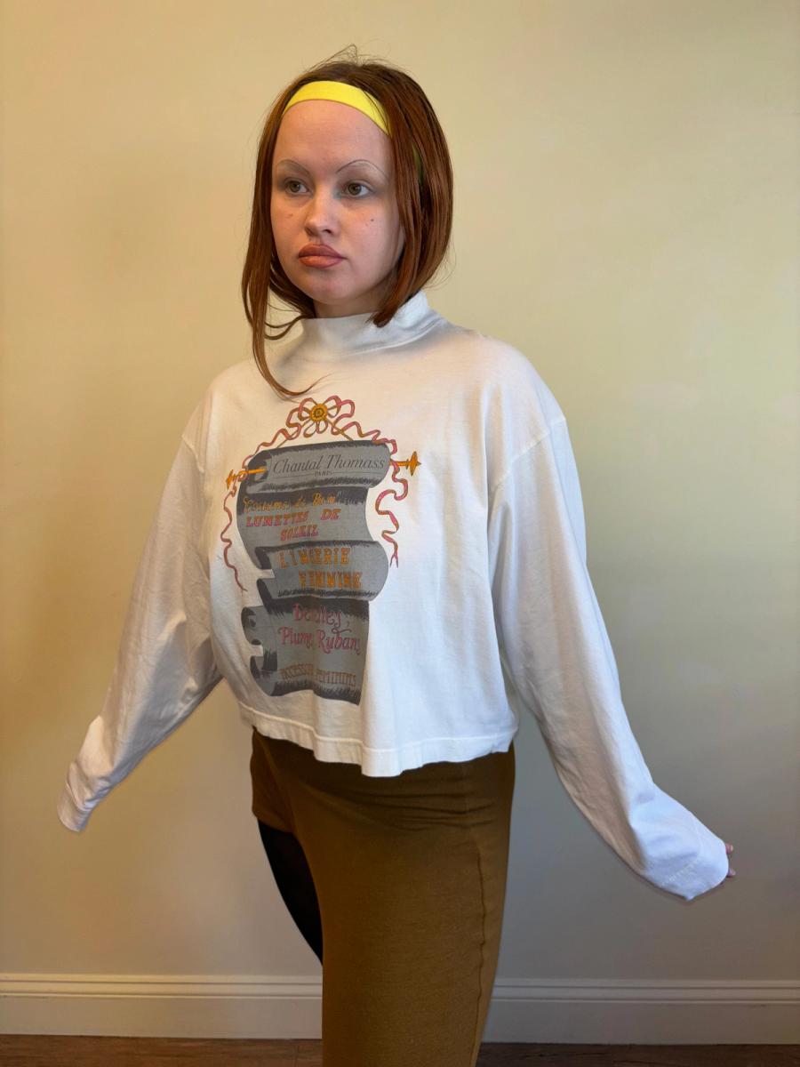 Vintage Chantal Thomass Lingerie Signage T-shirt product image
