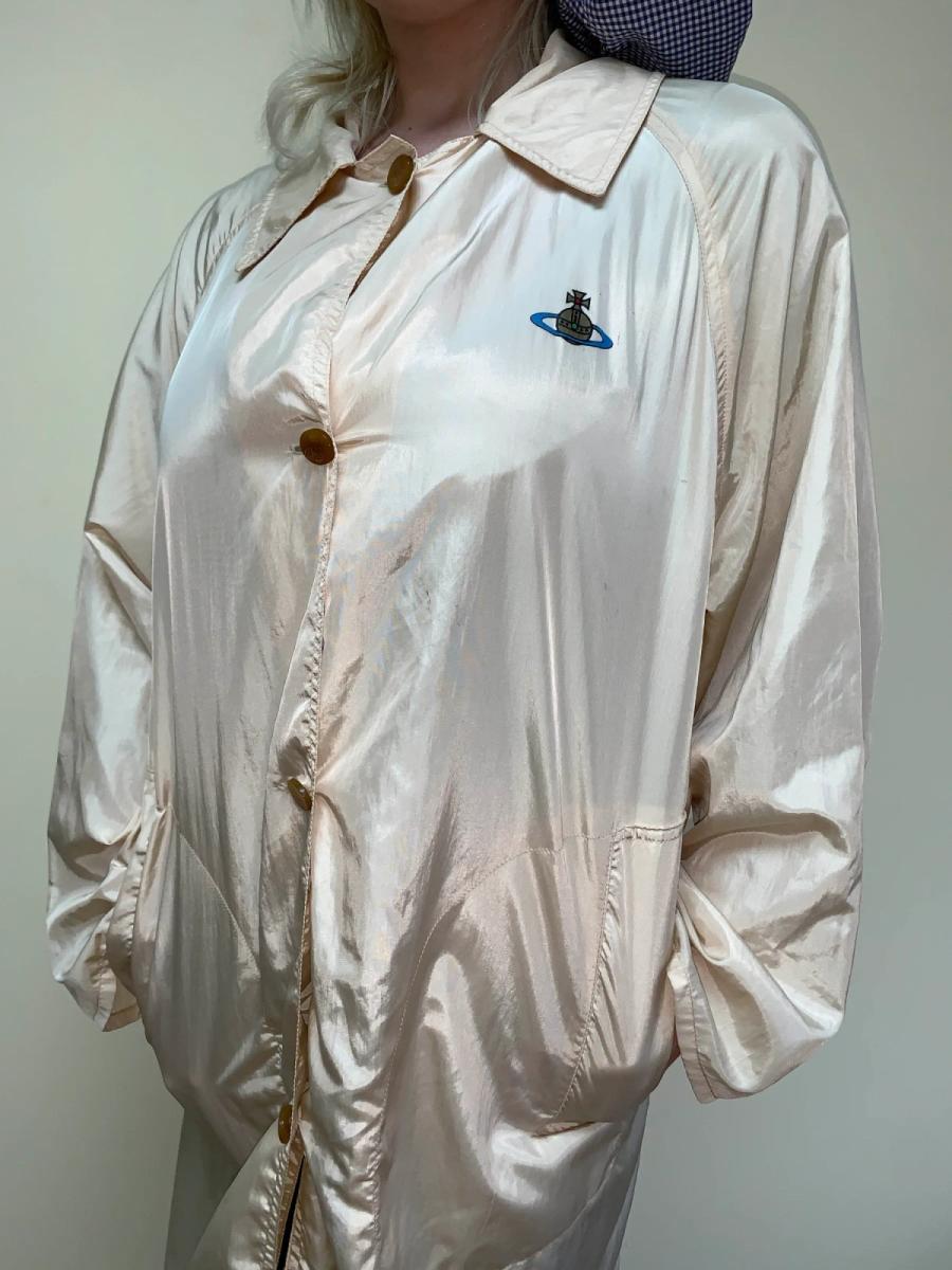 90s Vivienne Westwood Artist's Smock Trench product image