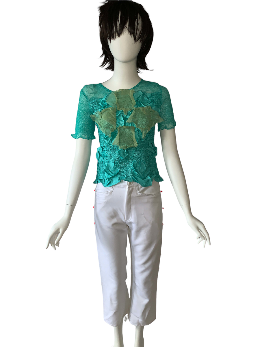 Yoshiki Hishinuma Pleated Cross Blouse product image