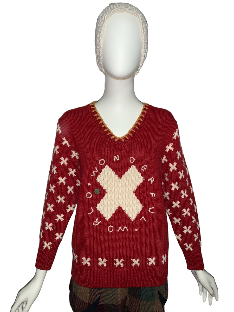 Wonderful World Cross Sweater product image