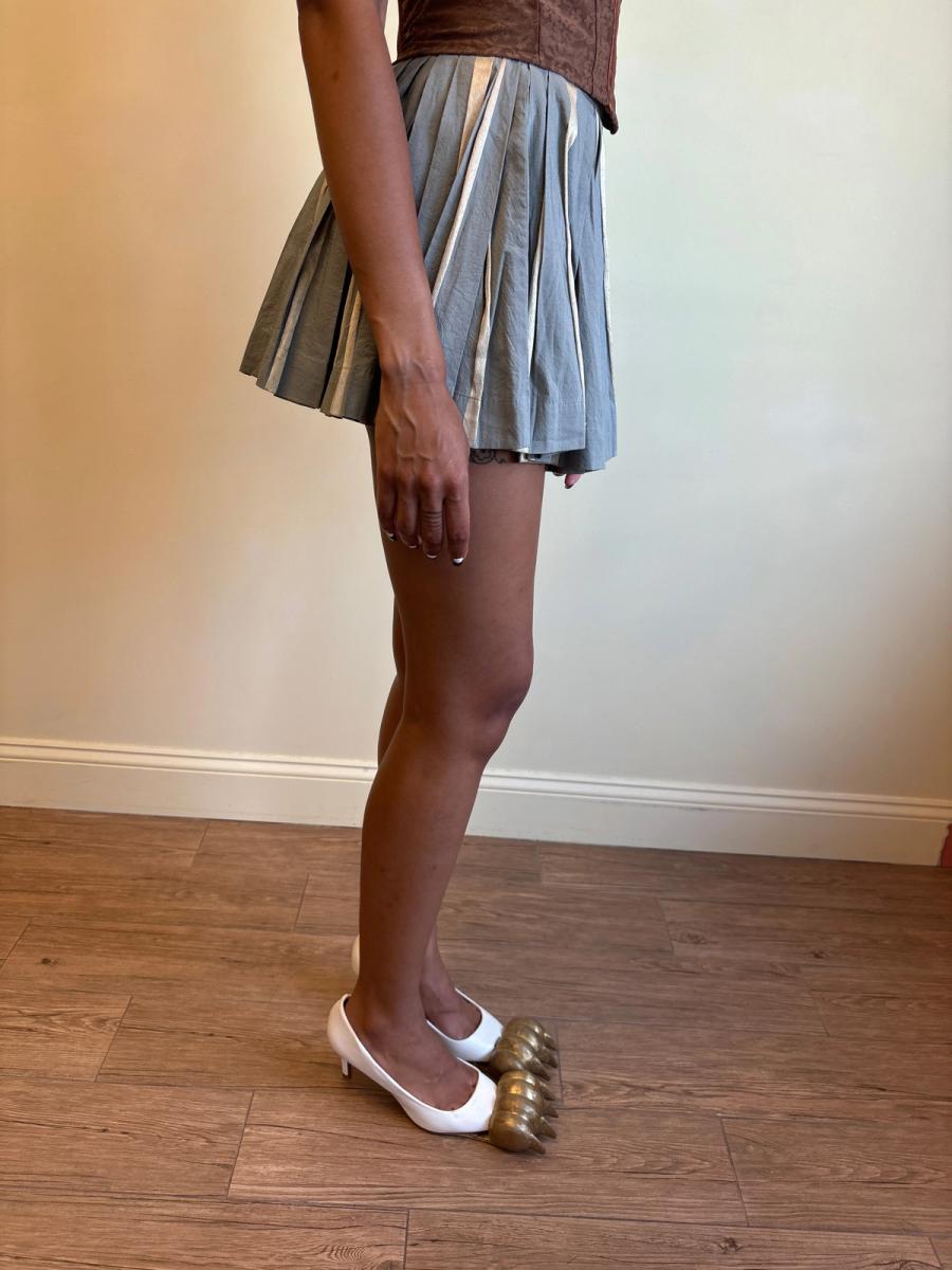 Vivienne Westwood Gold and Gray Skort product image