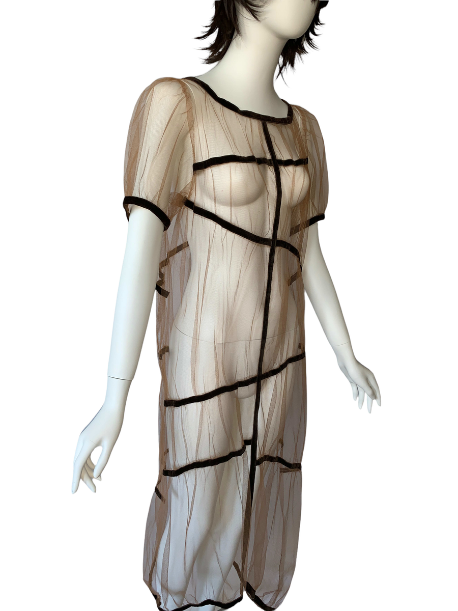 Condire / 20471120 Sheer Patchwork Dress product image