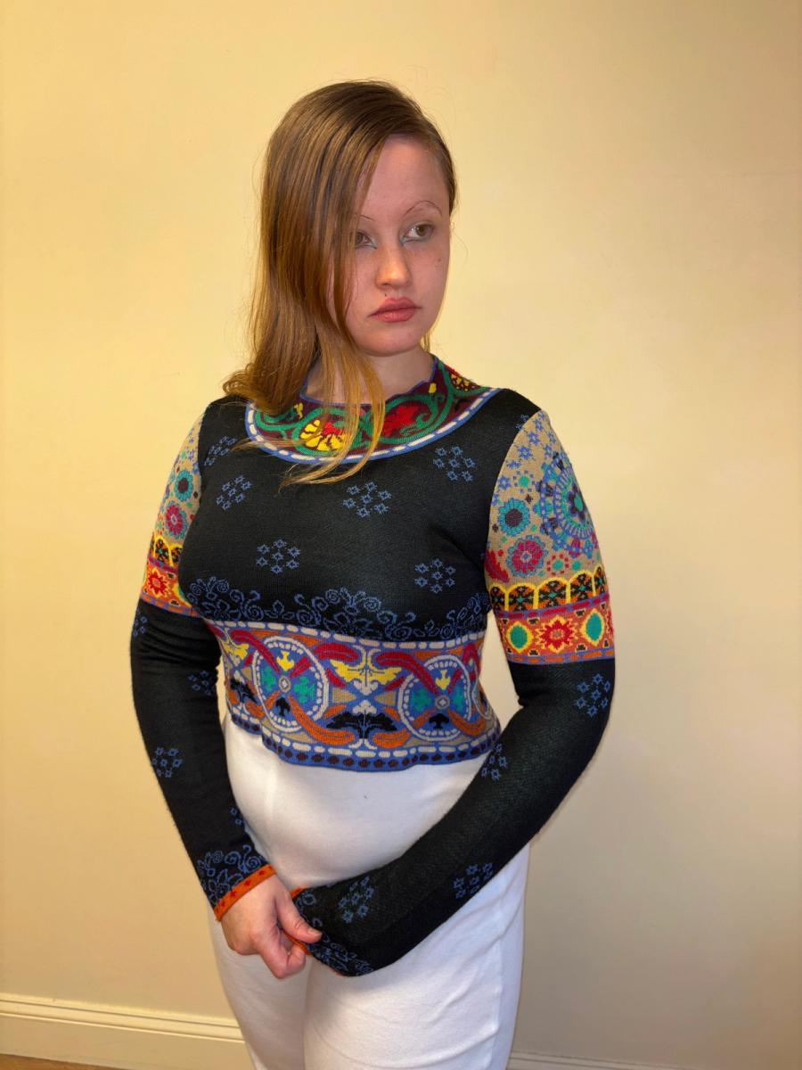 80s Kenzo Folkloric Sweater  product image