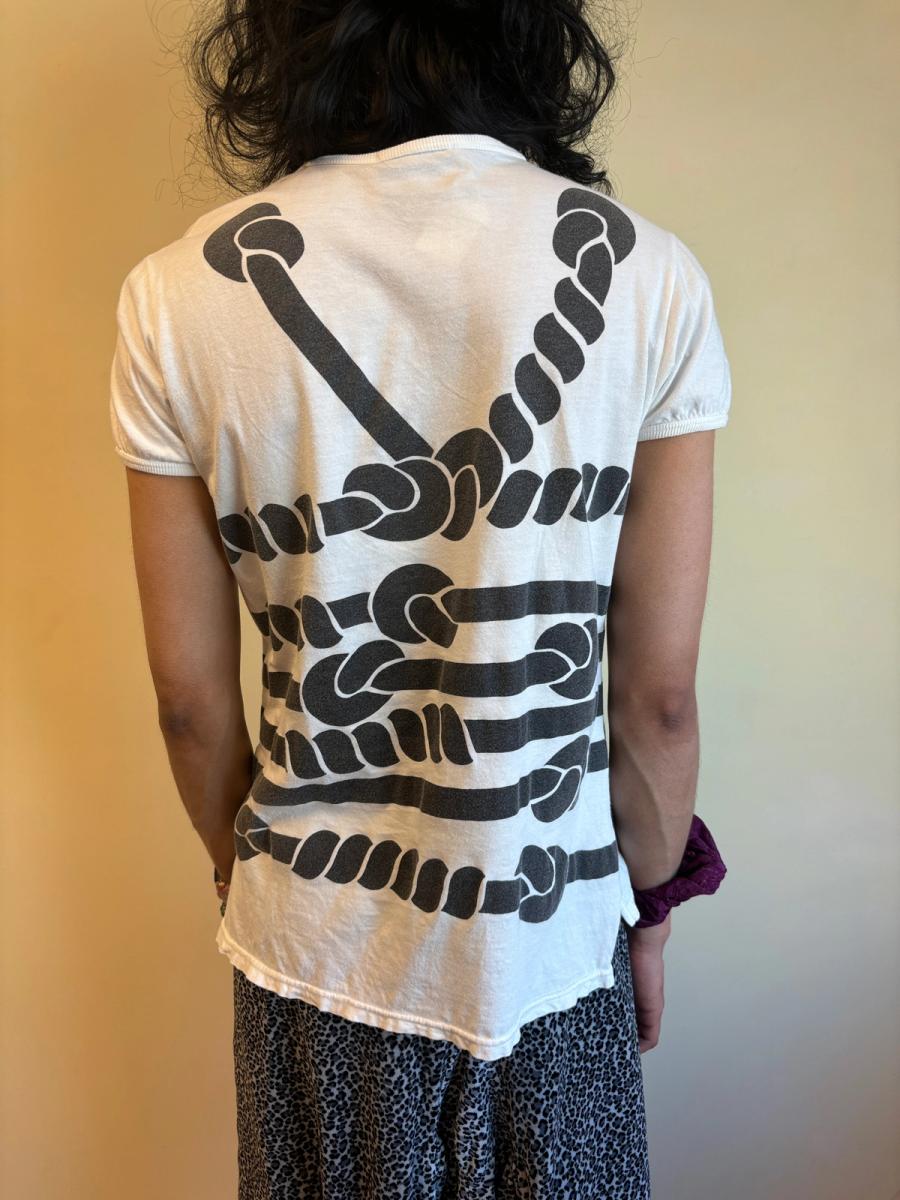 1998 Vivienne Westwood Rope Print T-shirt product image
