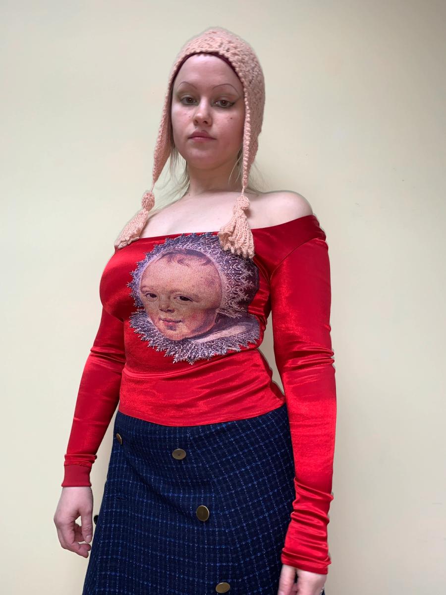 1992 Vivienne Westwood Baby Top from "Always on Camera" Collection product image