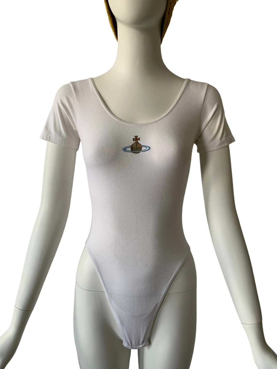 90s Vivienne Westwood Orb Bodysuit product image