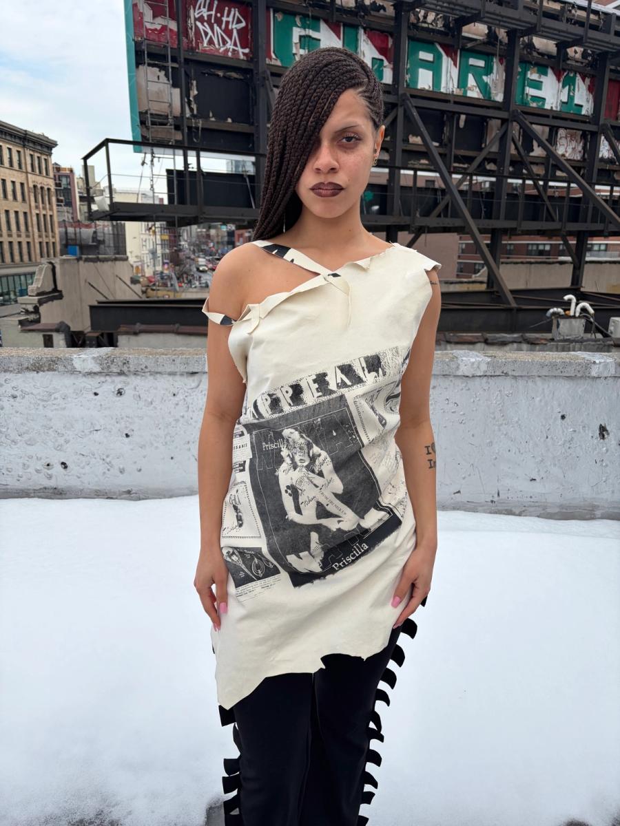 Sex Appeal Suede Asymmetric Tunic product image