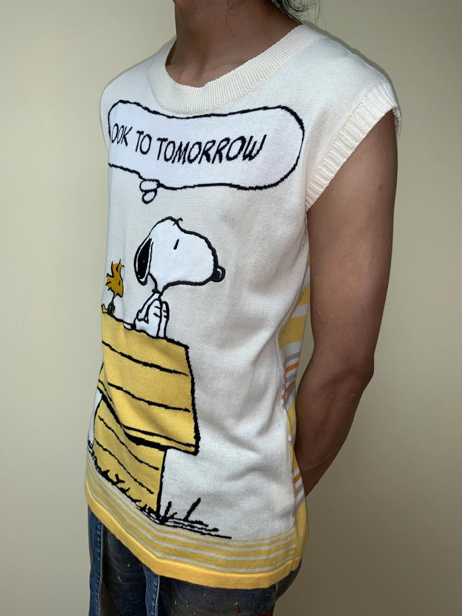 Castelbajac Snoopy "Look to Tomorrow" Knit Tunic product image