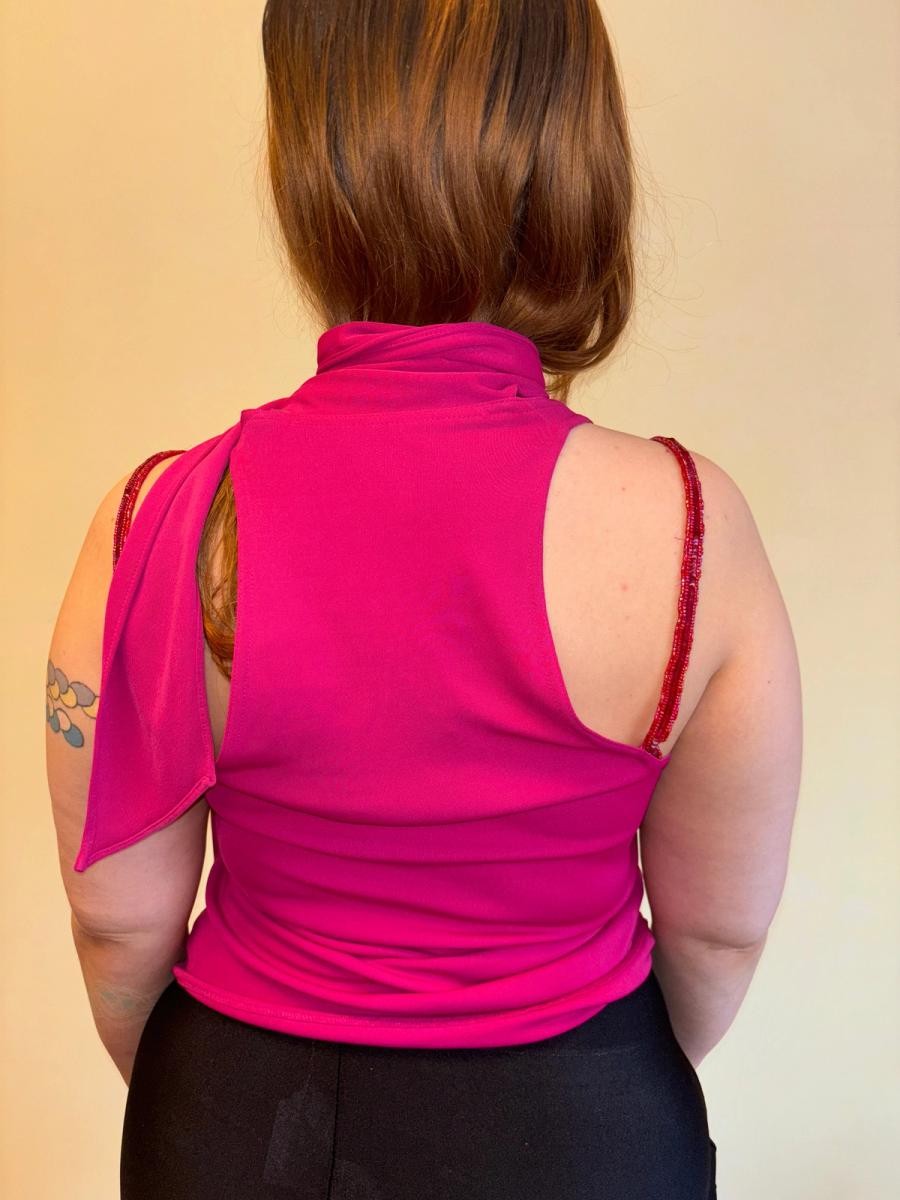 Lolita Lempicka Pink Scarf Tanktop product image