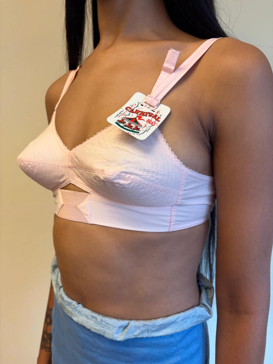 1950s Deadstock Carnival Pink Cone Bra product image