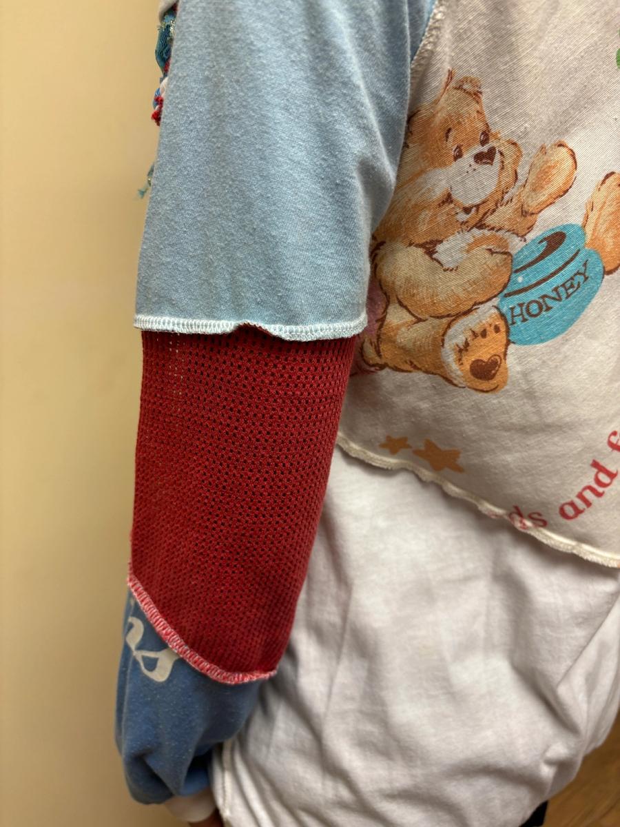 Naoko Ushiro Glamorous Patchwork Bear Shirt product image