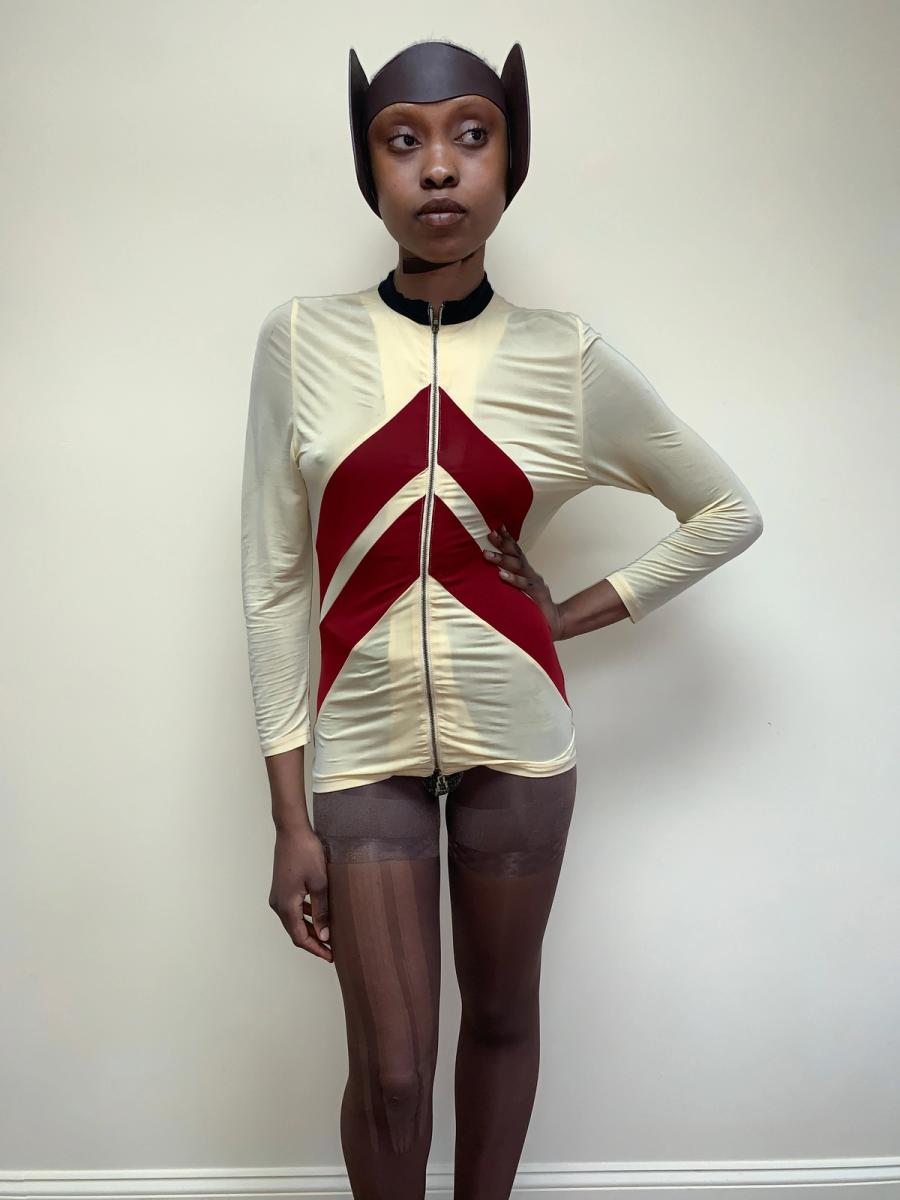 Jean Paul Gaultier Yellow Le Jogging Zip Up product image