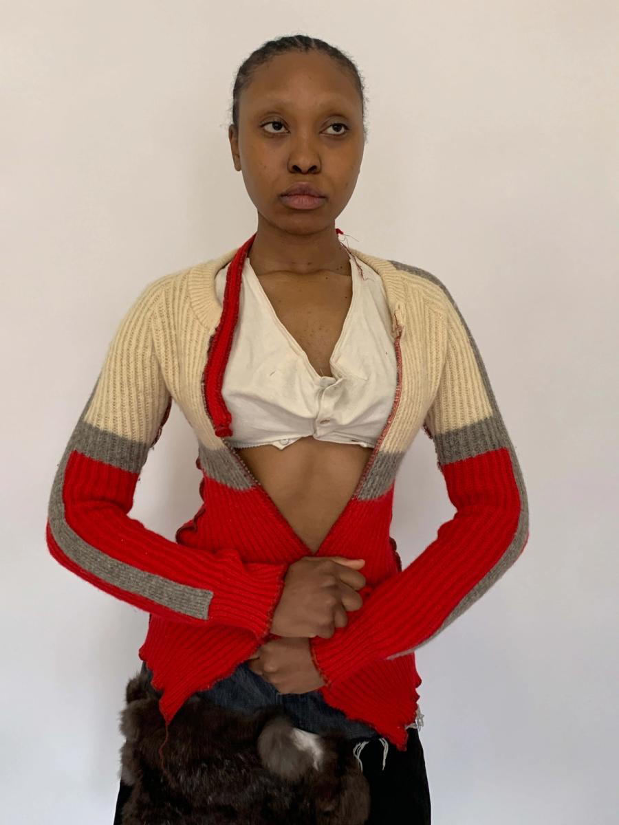 90s Xuly Bët Patchwork Sweater product image