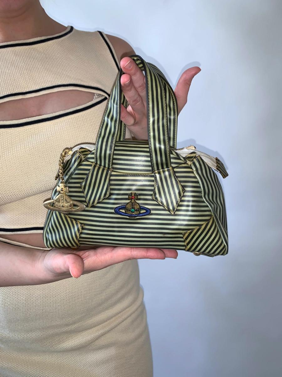90s Vivienne Westwood Early Striped Purse  product image