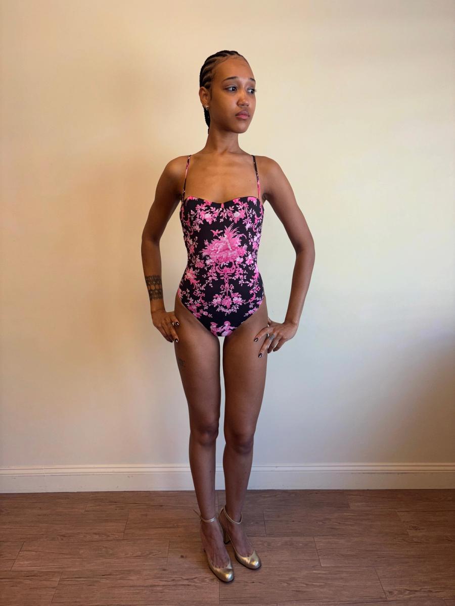 Chantal Thomass Toile De Jouy Print Swimsuit product image