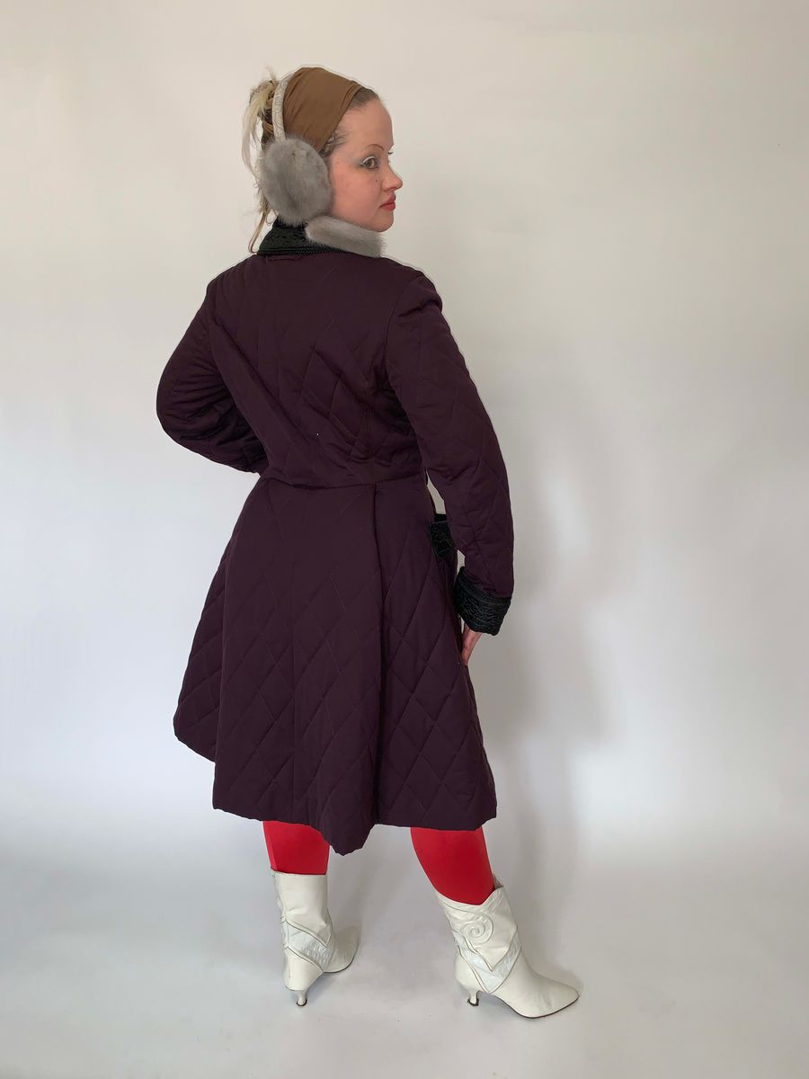 Jean Paul Gaultier 1994 Quilted Princess Coat product image