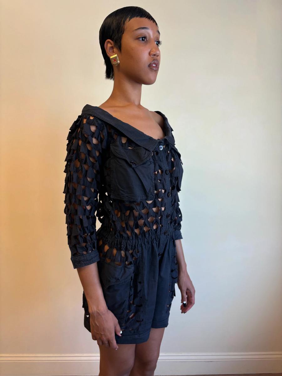 1984 Chantal Thomass Cutout Romper product image