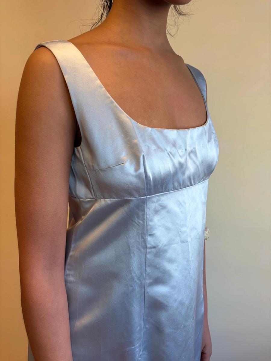 1960s Baby Blue Regency Gown product image