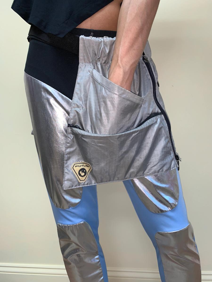 Silver Fötus Utility Belt Skirt product image