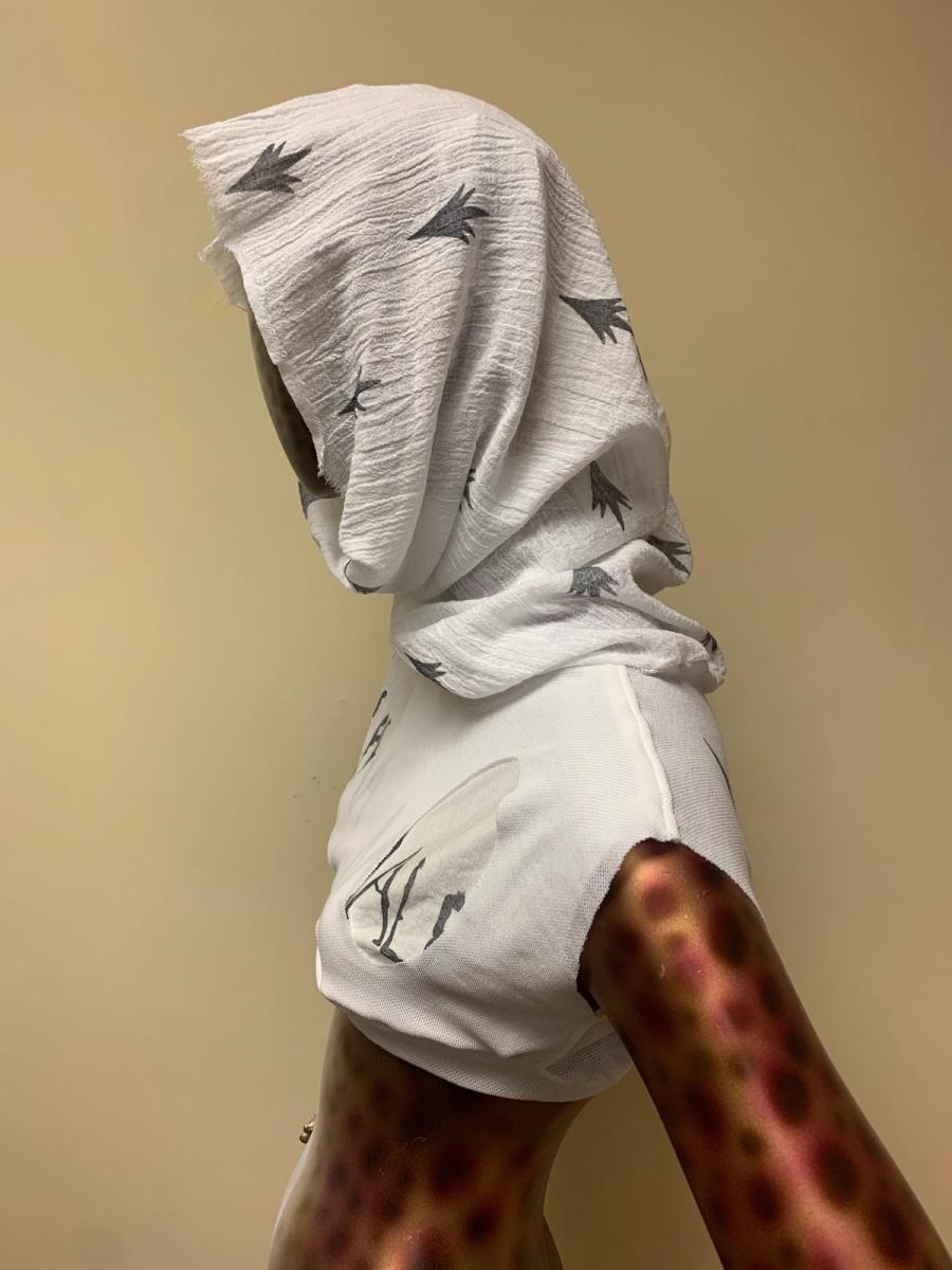 Alpha Male Top With Gauze Hood 1 product image