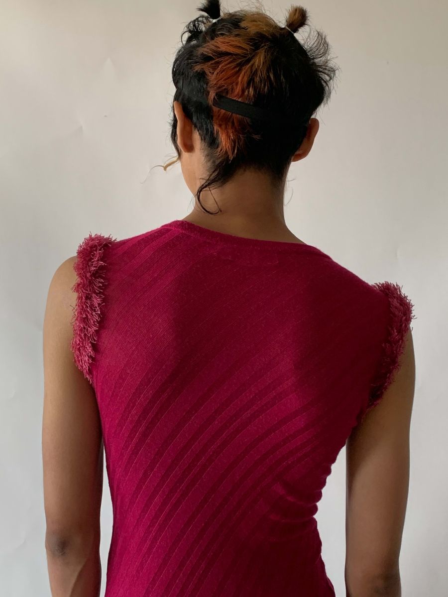 Beauty:Beast Fringe Bias Knit Tank product image