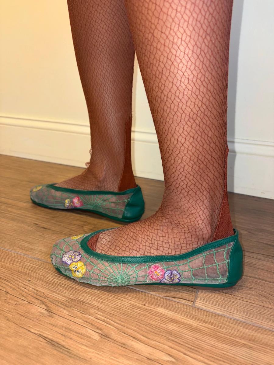 Vintage Marjan Pejoski Spiderweb Flats product image