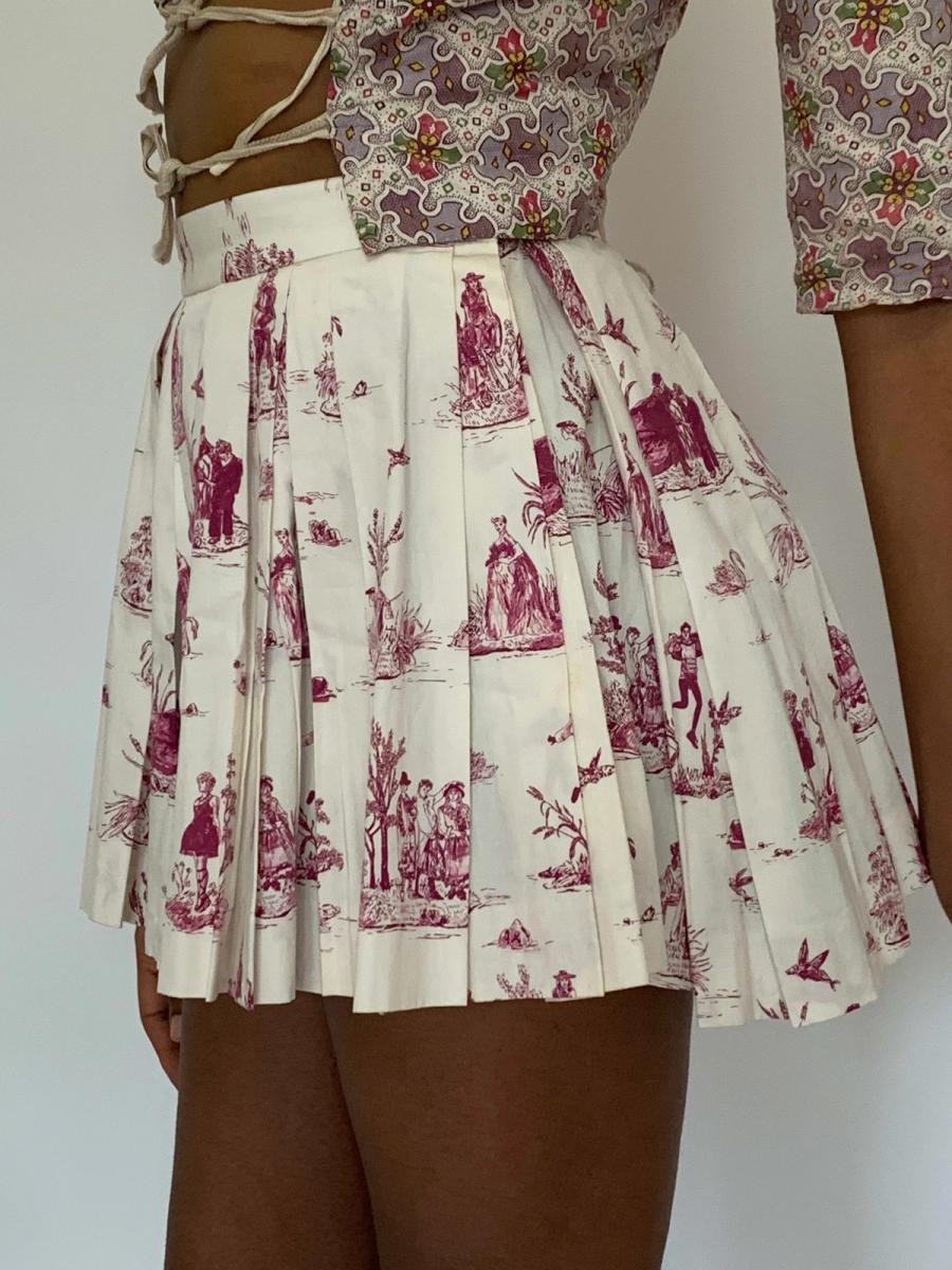 Vivienne Westwood Toile de Jouy Print Skirt product image