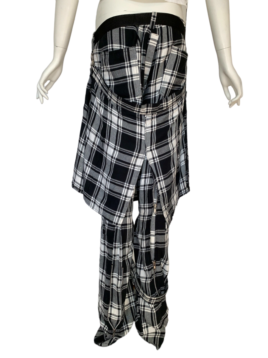 Black Pistol Plaid Seditionaries Pants product image