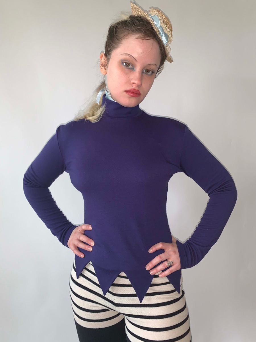 Chantal Thomass Mock Neck Knit with Fae Hem product image