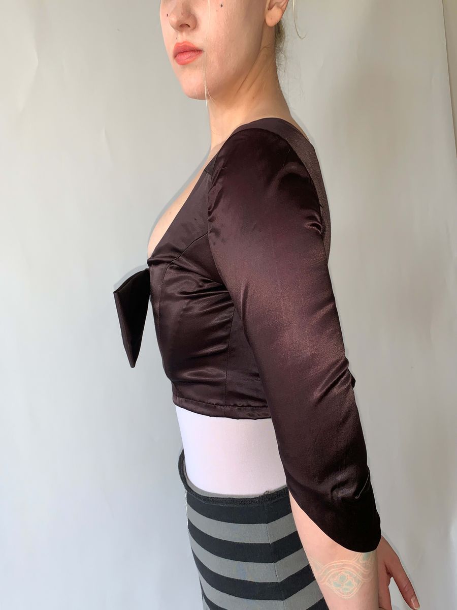 Cafe Society Vivienne Westwood Satin Bow Mini Corset product image