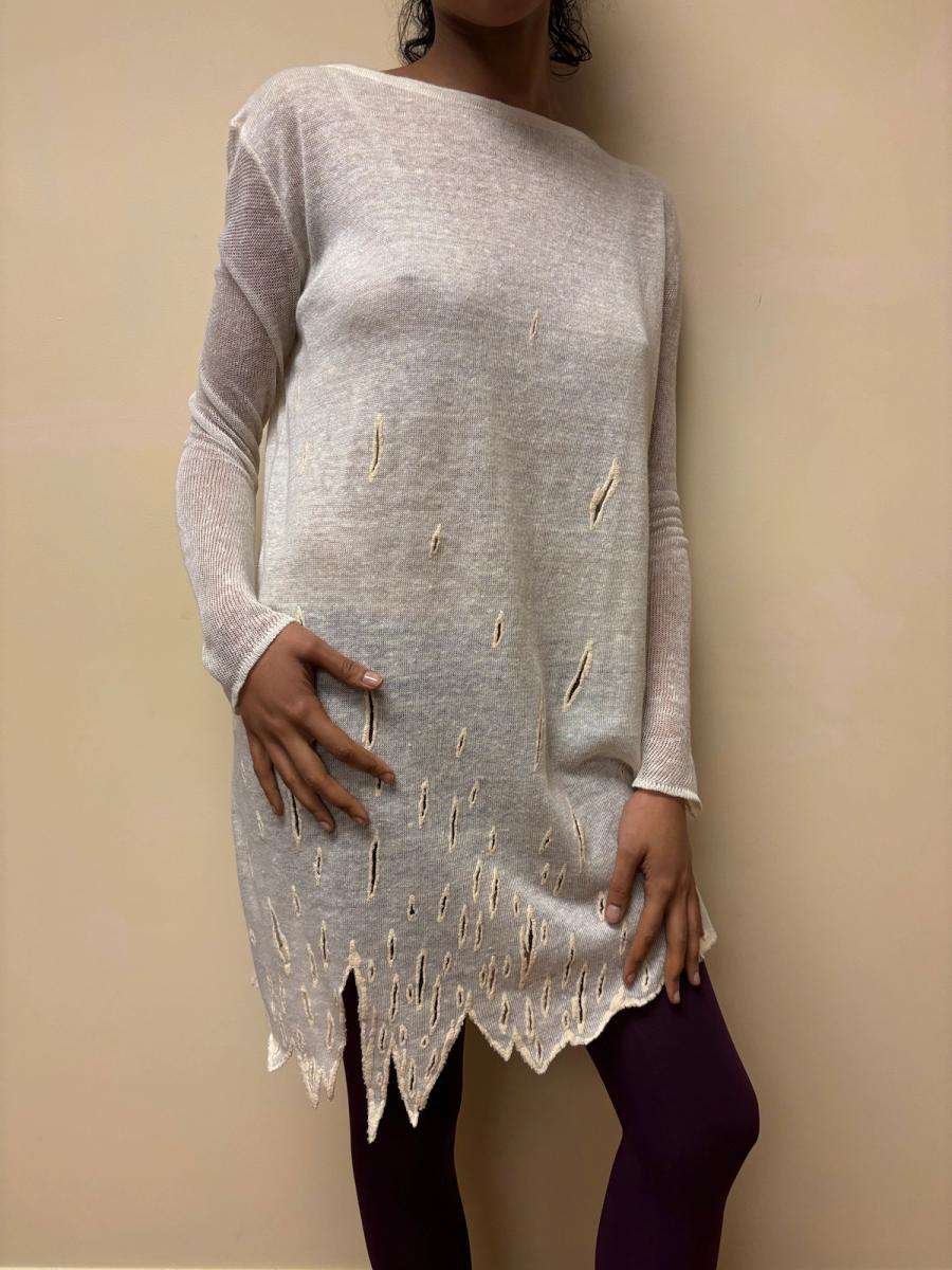 Krizia Faux Shredded Knit product image