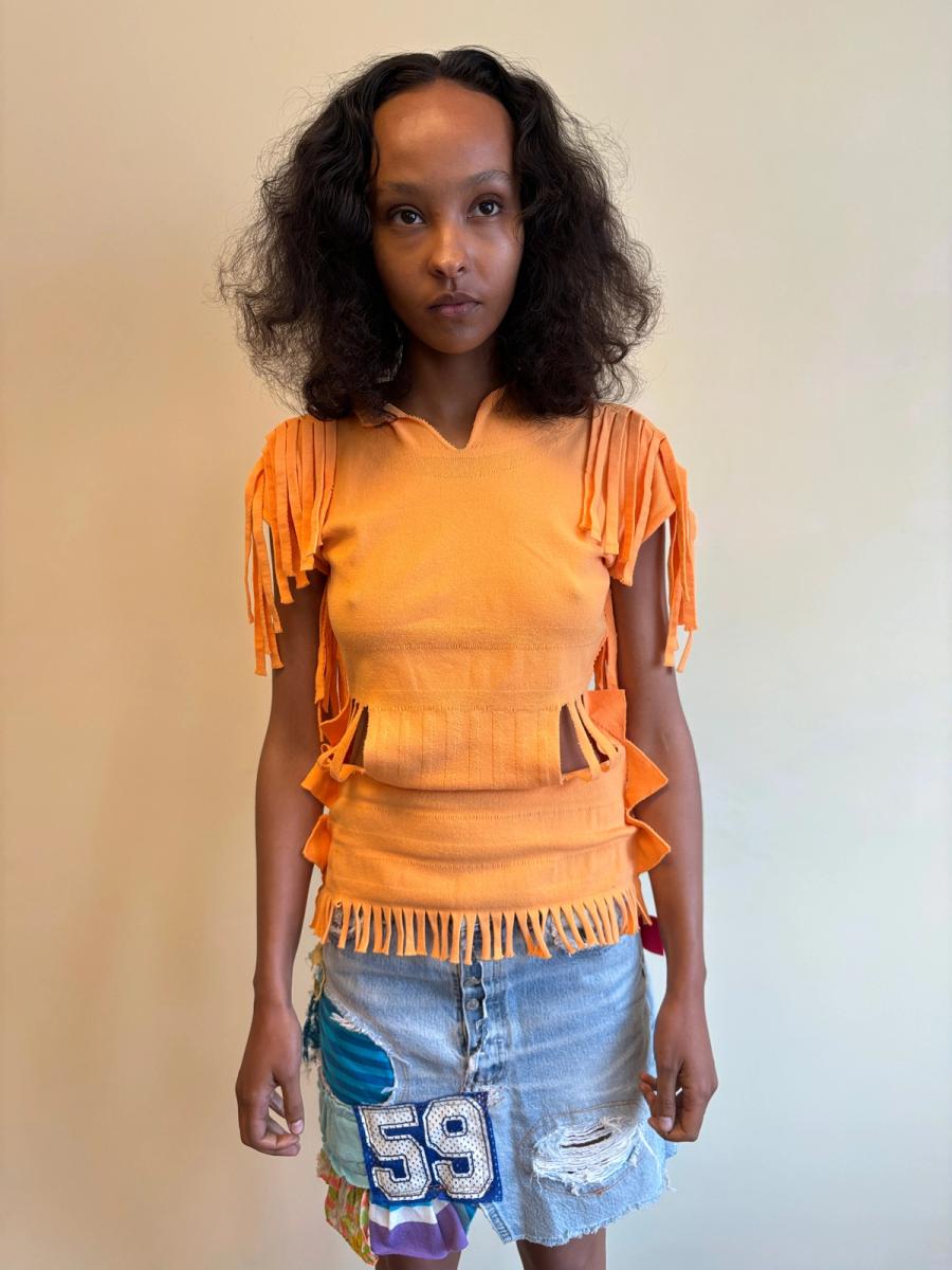 Vintage Issey Miyake APOC Fringe Top product image