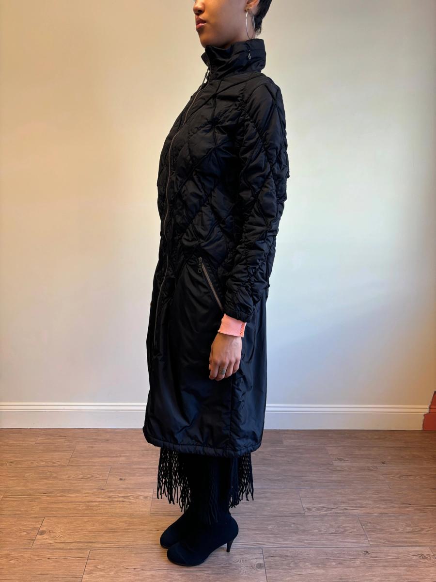 Marithé François Girbaud Long Black Puffer Jacket product image