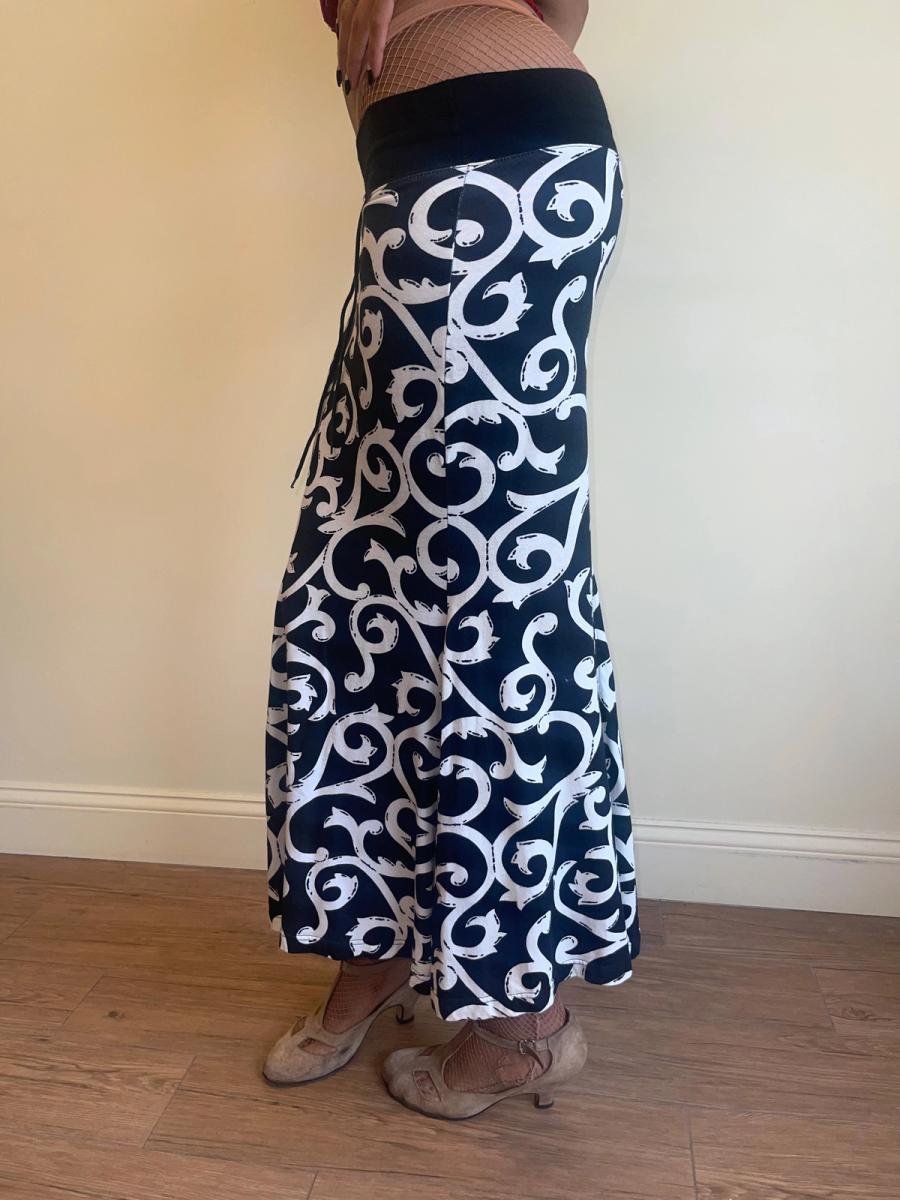 80s Chantal Thomass Decorative Sweat Skirt product image