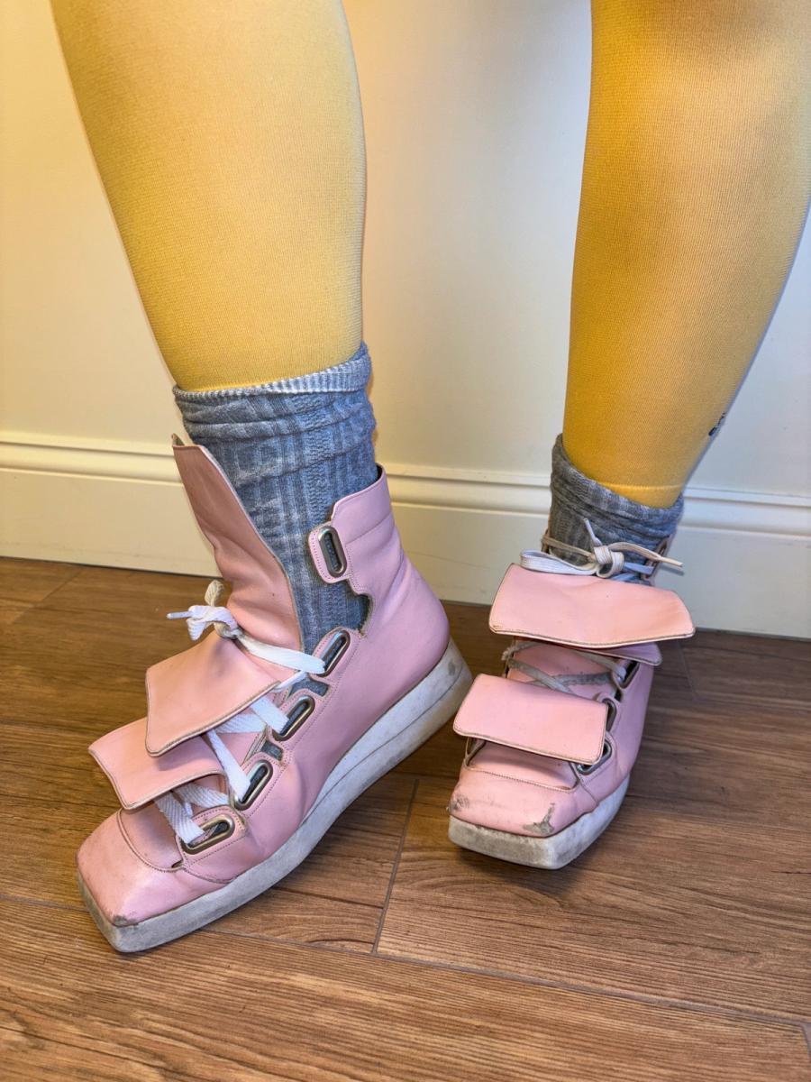 90s Vivienne Westwood Three Tongue Trainers product image