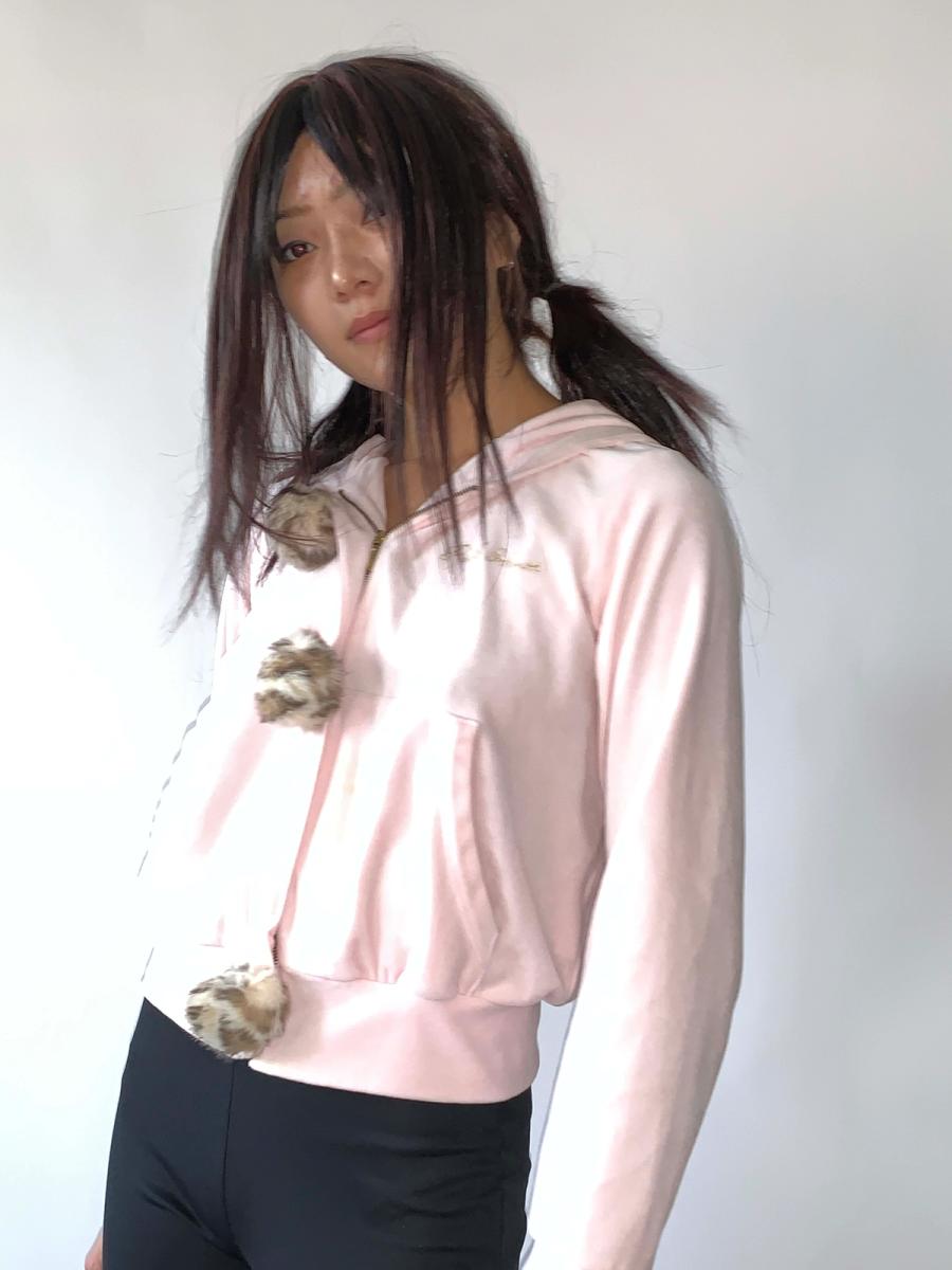 Pink House Bunny Sweat Jacket product image