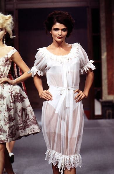 Vivienne Westwood SS 1996 Sheer Knitted Dressing Gown product image