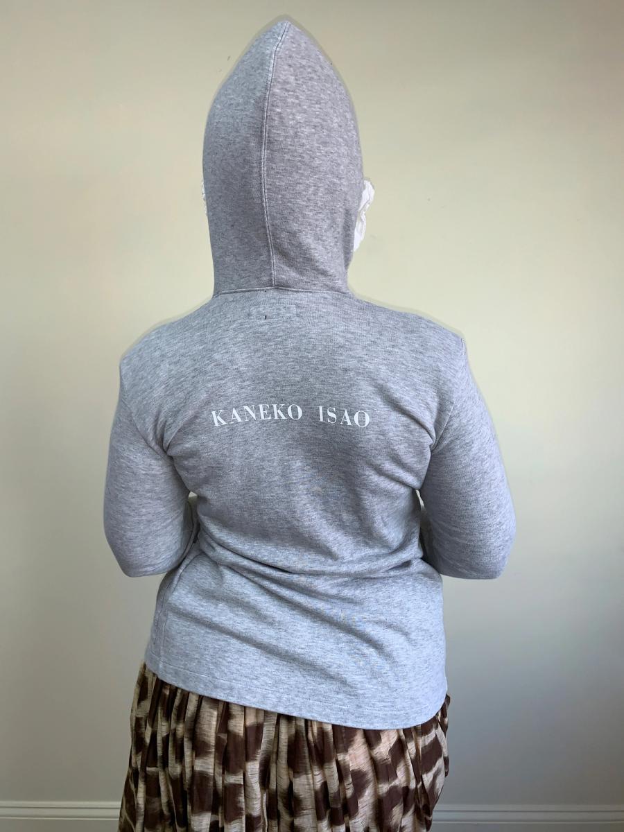 Kaneko Isao Ruffle Gray Sweatshirt product image