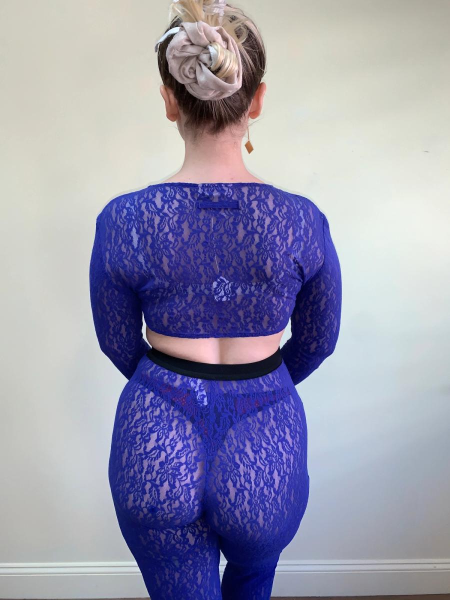 80s Gaultier Public Lace Set  product image