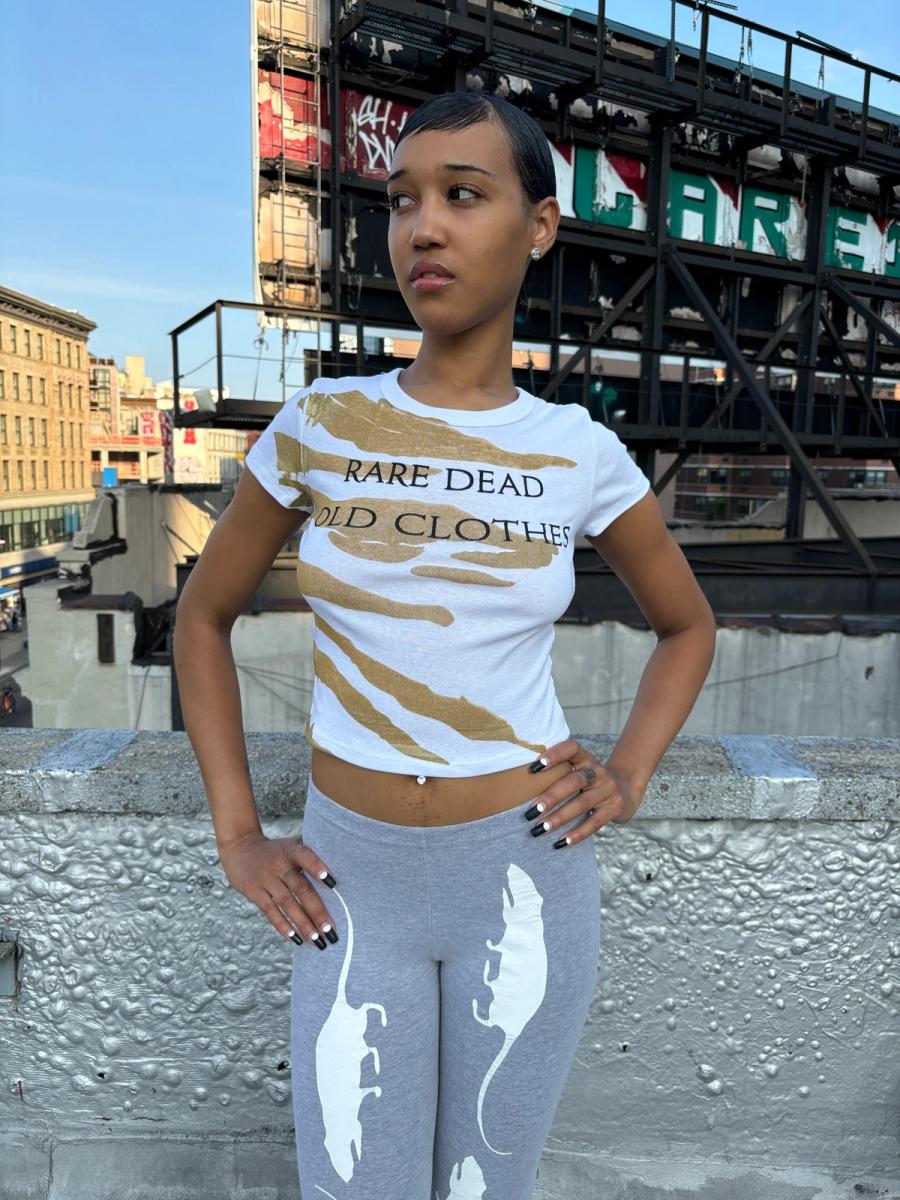 White Rare Dead Old Clothes OMO T-shirt product image