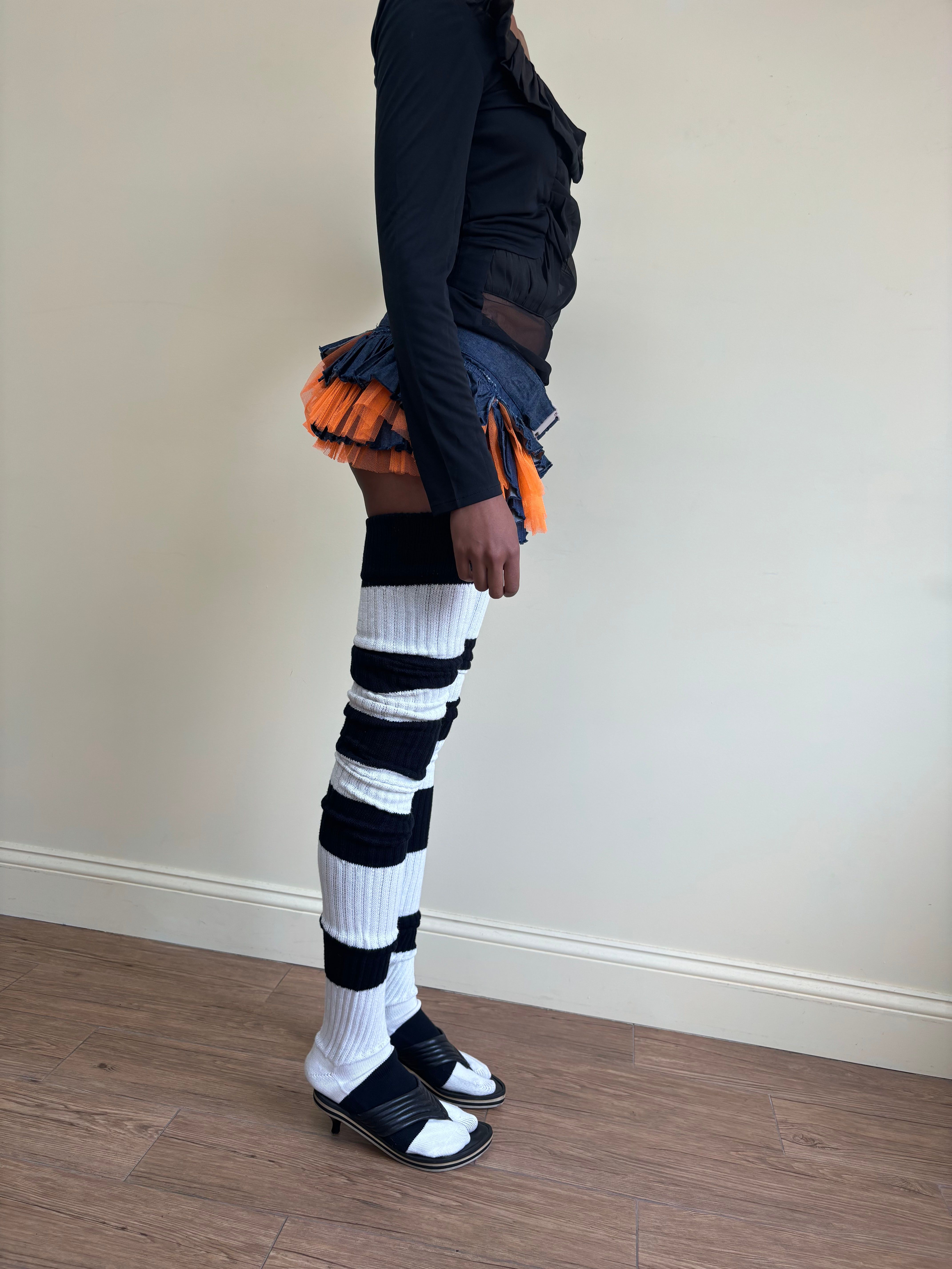 Bernhard Willhelm Extra Long Striped Socks