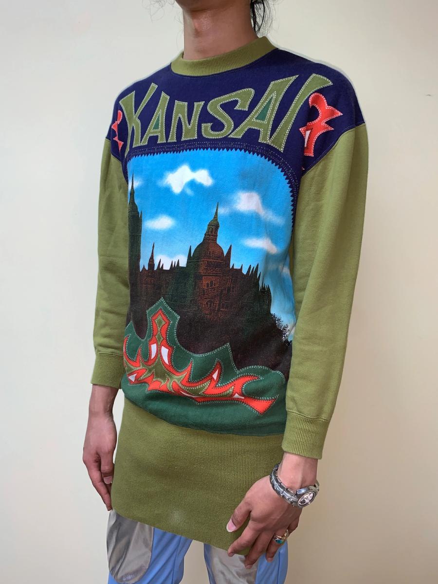 80s Kansai City Sweater Dress product image