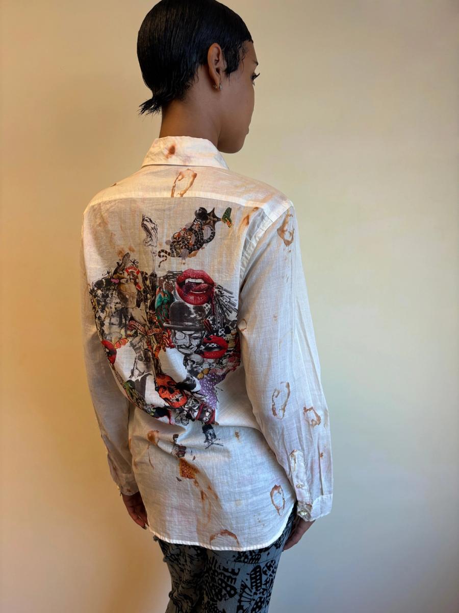 Maxsix Scorched Button Up product image